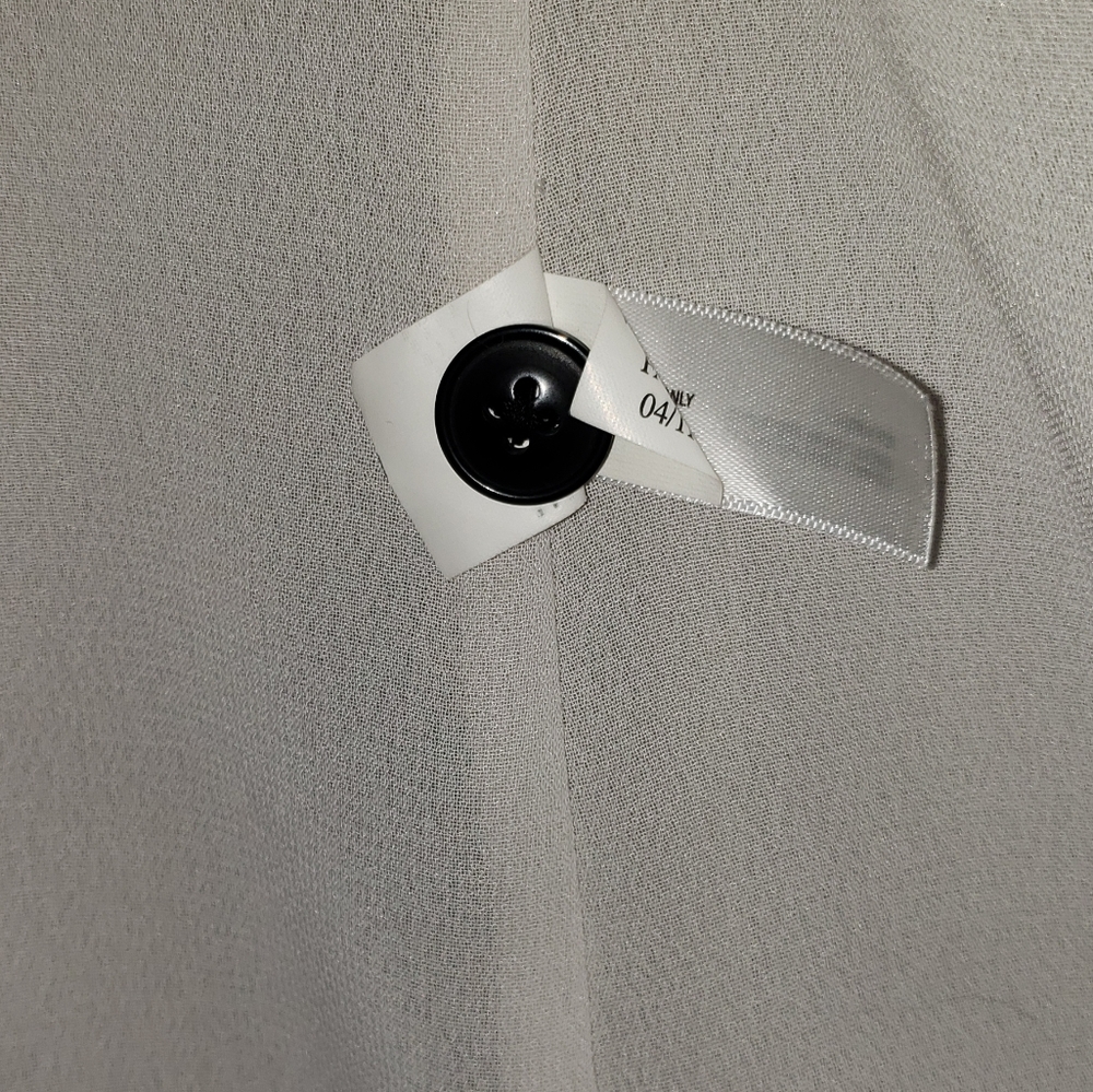 GAP satin sliver blazer size 14 - Picture 7 of 8